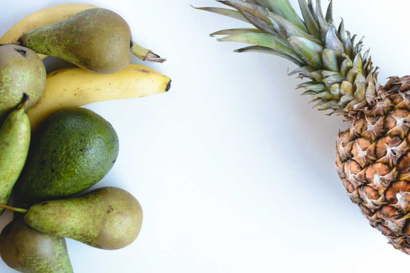 新鲜的水果组合