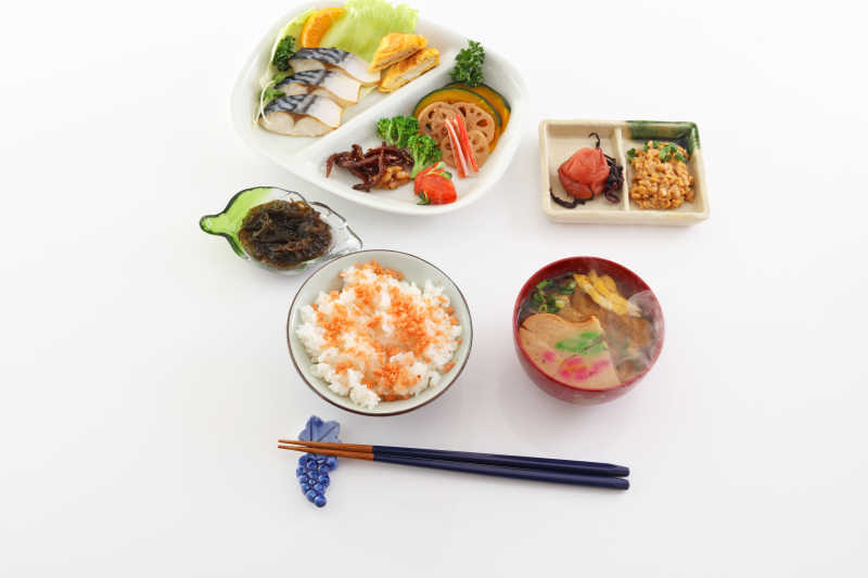 美味的日式早餐