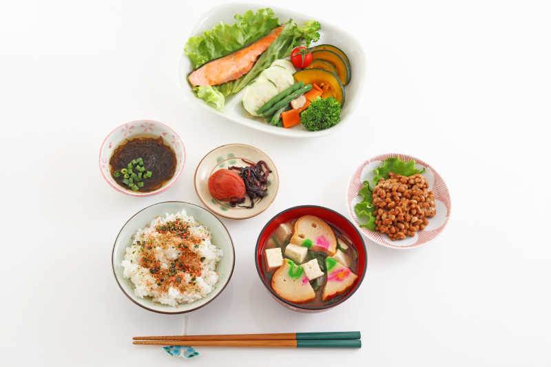 健康的日式料理
