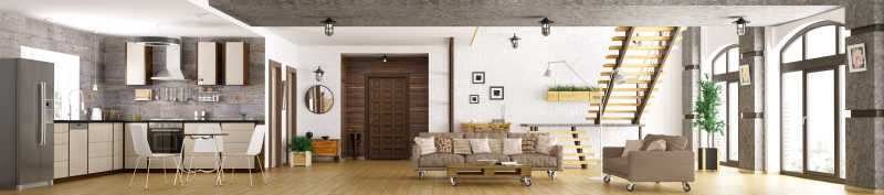 现代复式公寓设计装修