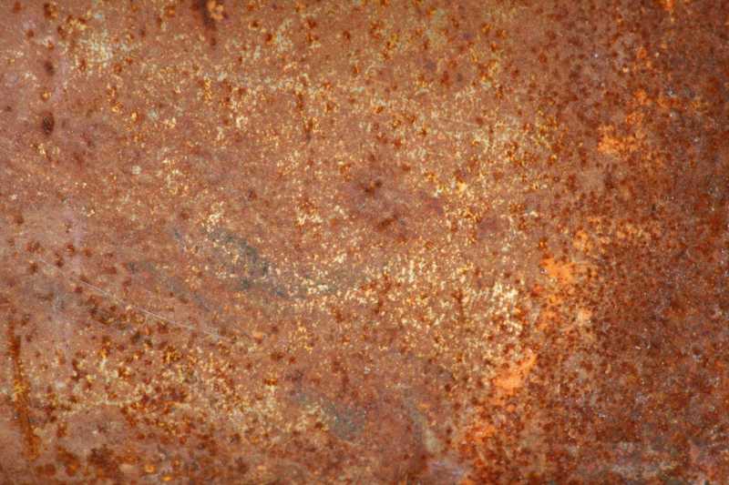 生锈的旧金属板