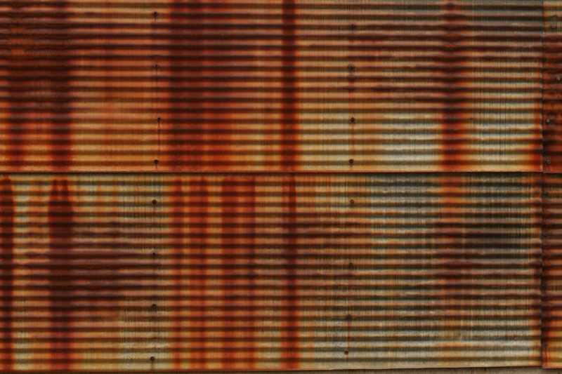 被氧化生锈的金属