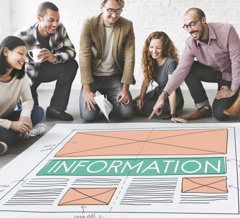 统计信息的商人团队