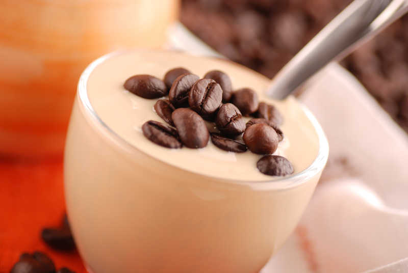 咖啡豆酸奶