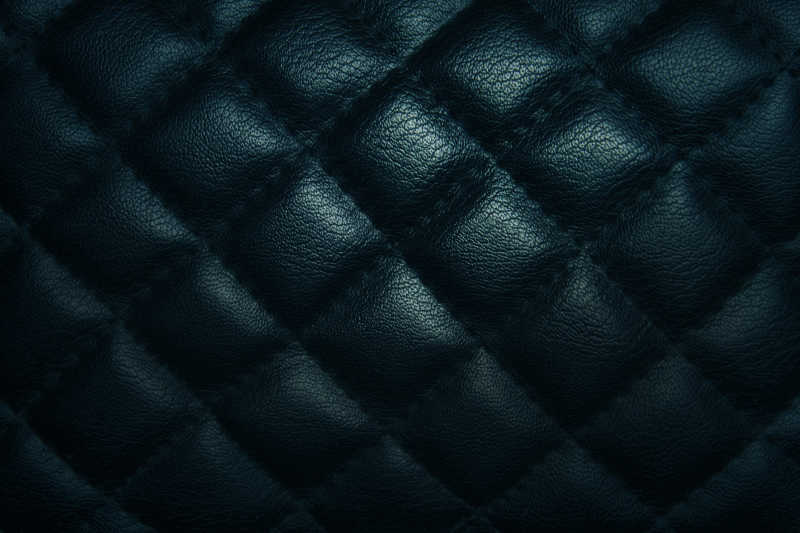 深蓝皮革纹理背景