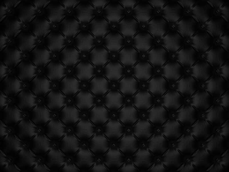 黑色钮扣奢华皮革