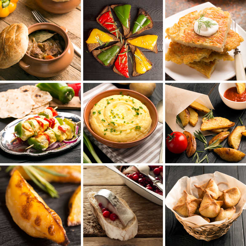 不同国家的特色烹饪