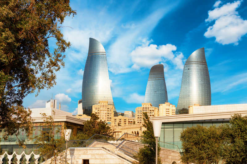 阿塞拜疆市建筑群