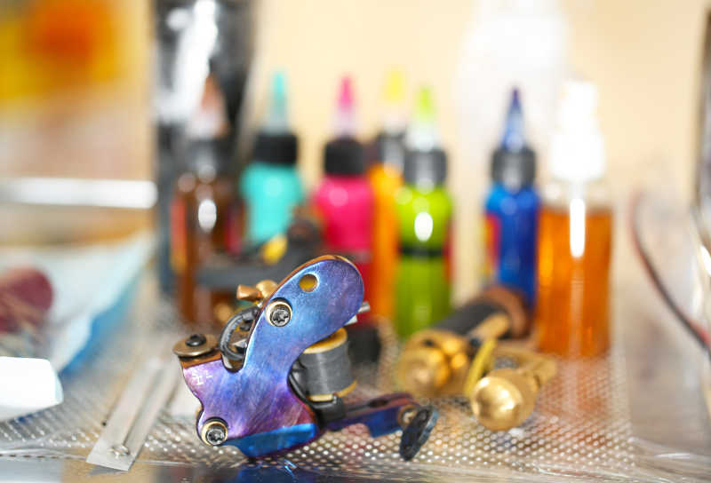 纹身师傅的工作地点