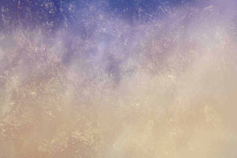 黄色紫色渐变湖面背景