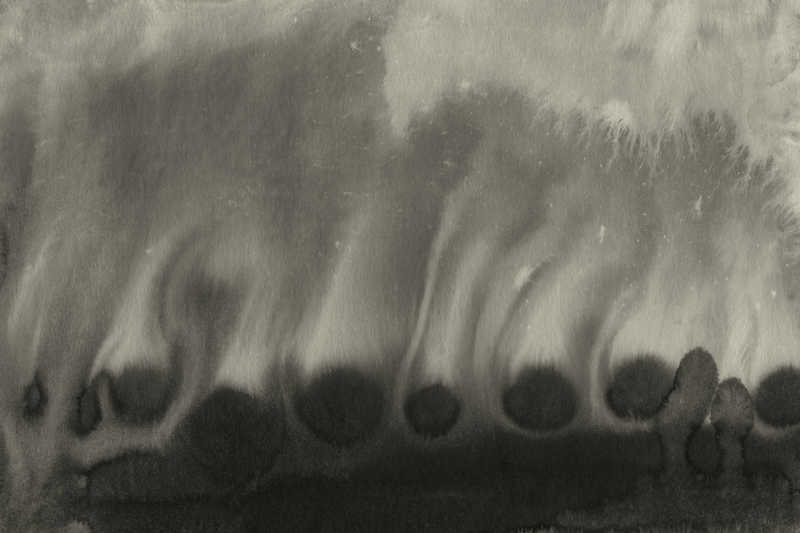 黑色墨水画背景