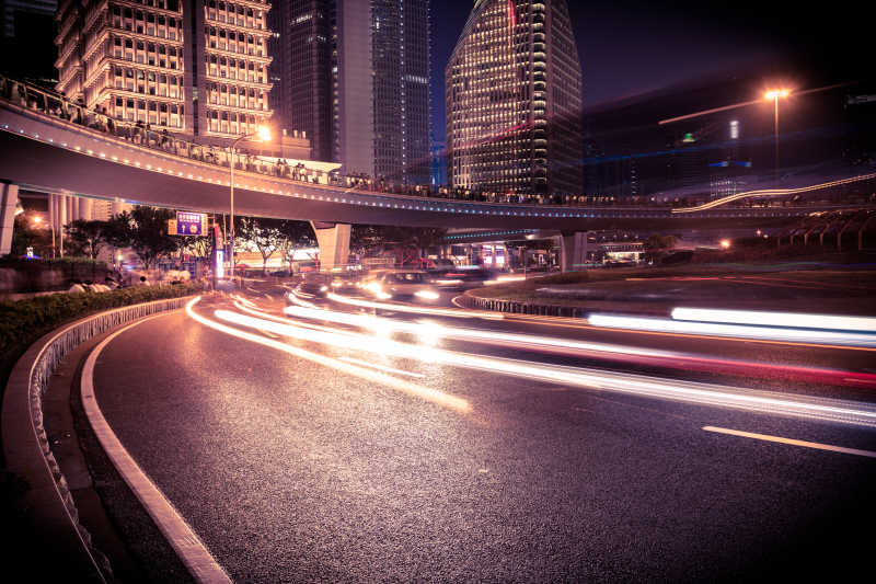 上海浦东的城市交通