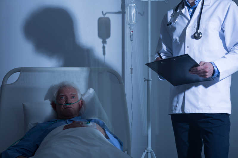 关怀临终的病人