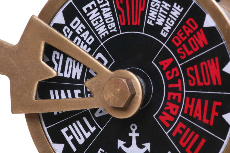 概念的的指着慢的速度表盘