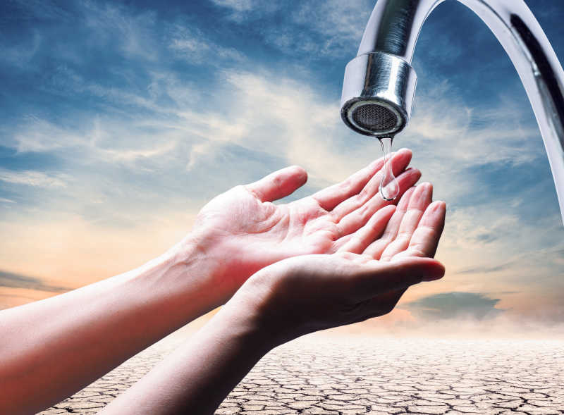 干旱地区珍贵的水