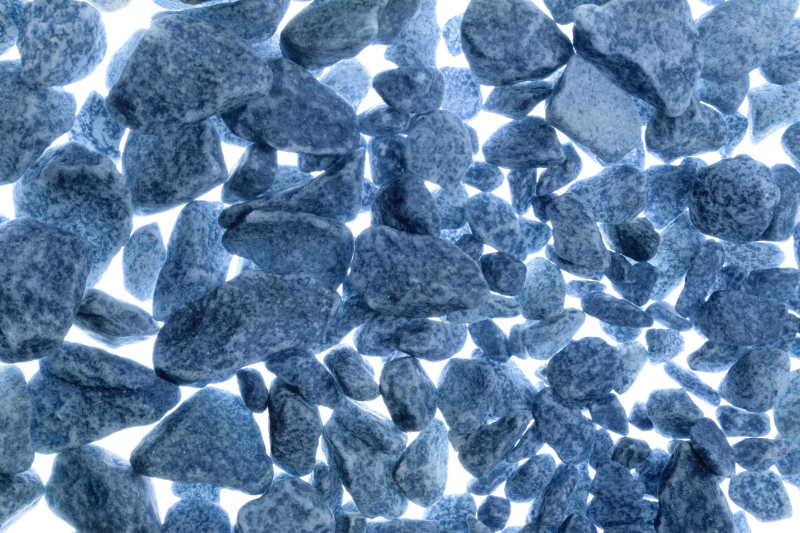 彩绘砾石蓝色背景