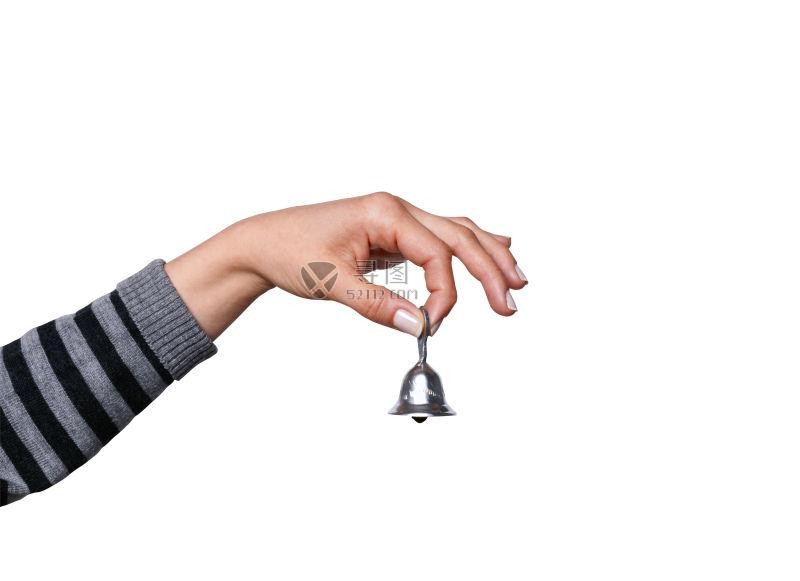 拿着铃铛的手