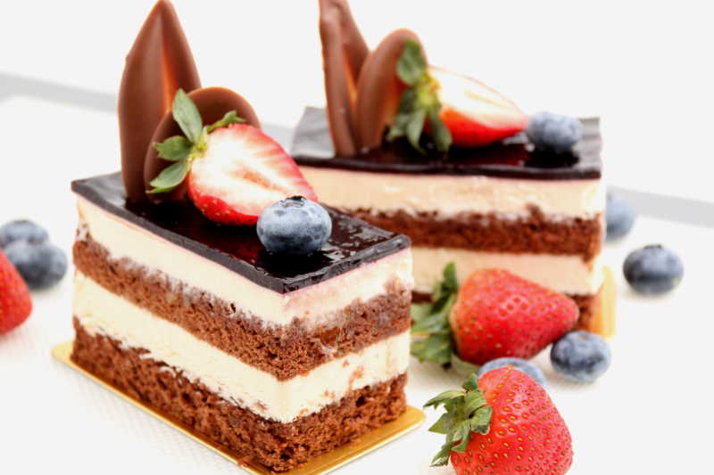 草莓巧克力迷你蛋糕