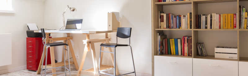 明亮的办公场地