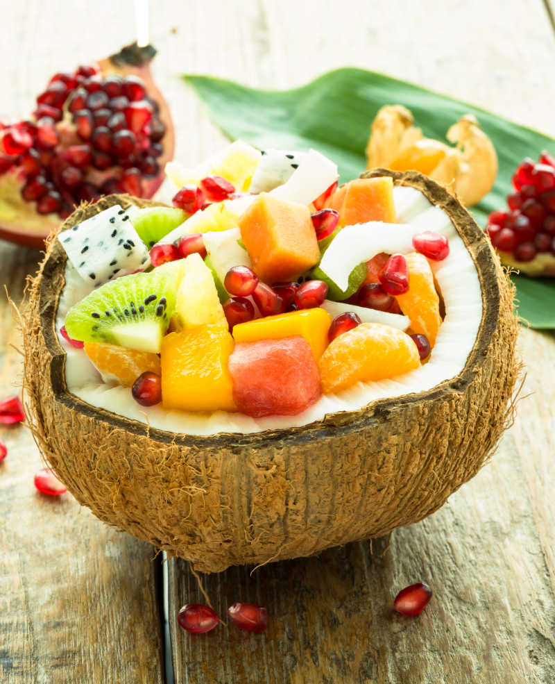 奇异的水果沙拉