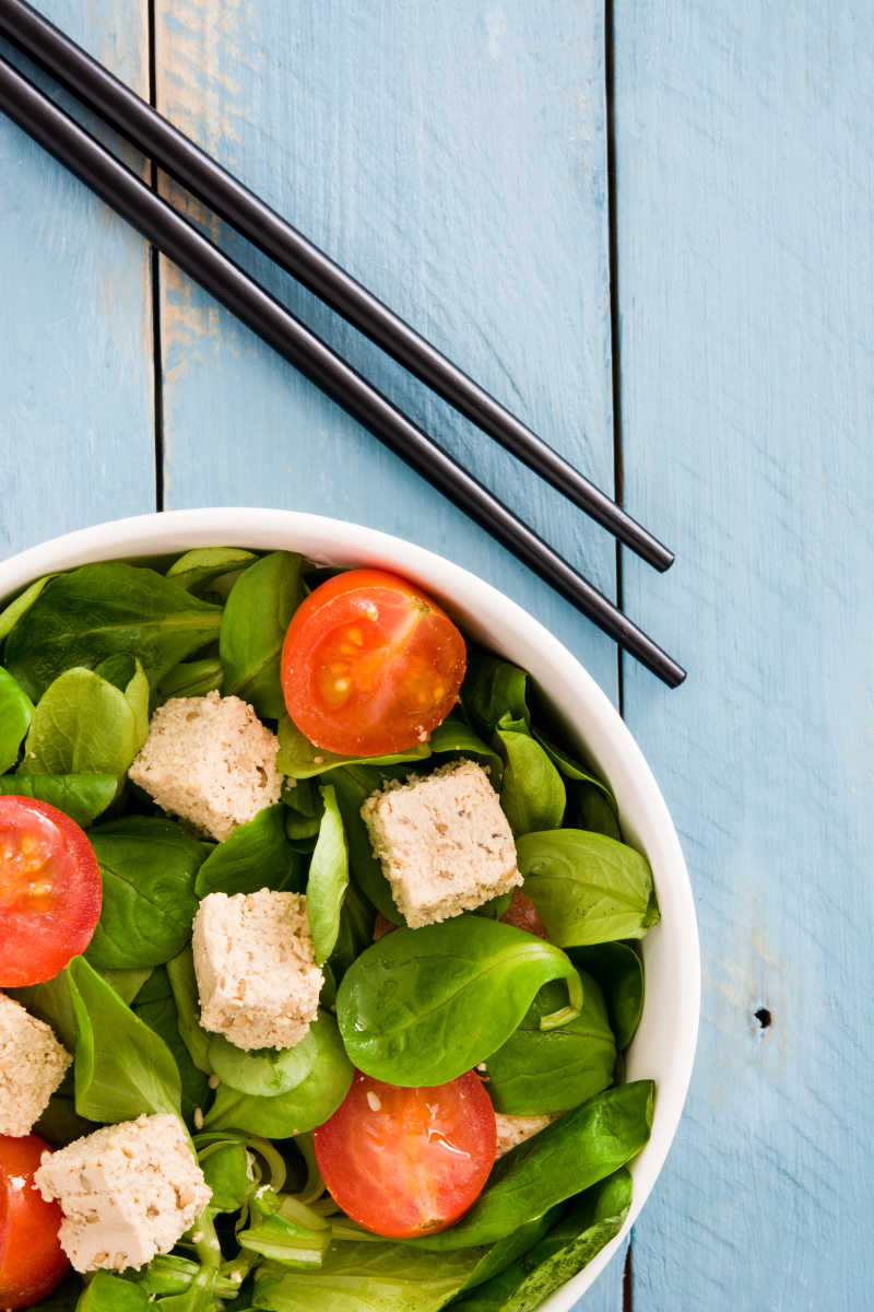 素食豆腐沙拉