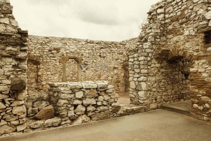 古老的建筑废墟