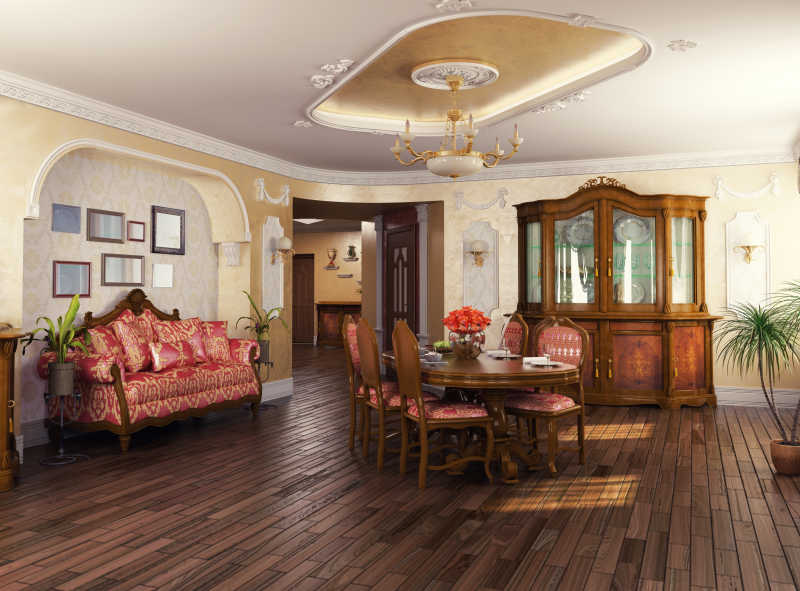 豪华古典风格室内设计