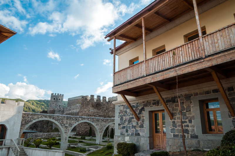 独特的拉巴特城堡建筑