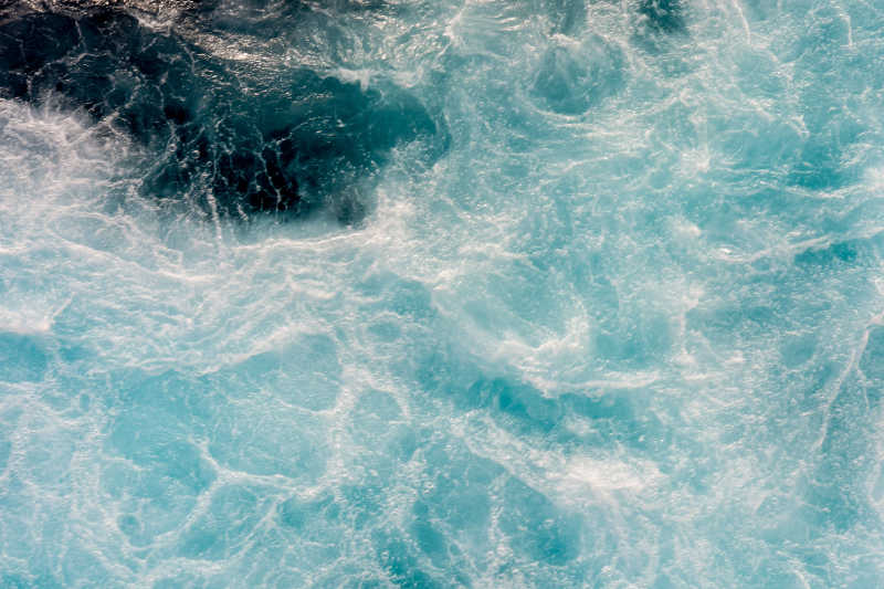 美丽的水波流连的纹理背景