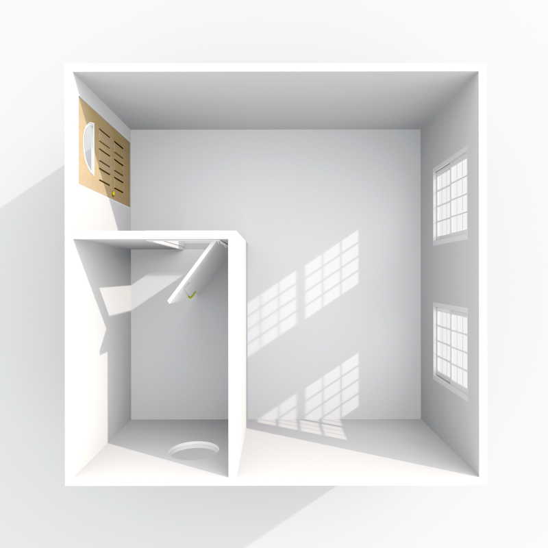 3D室内透视俯视