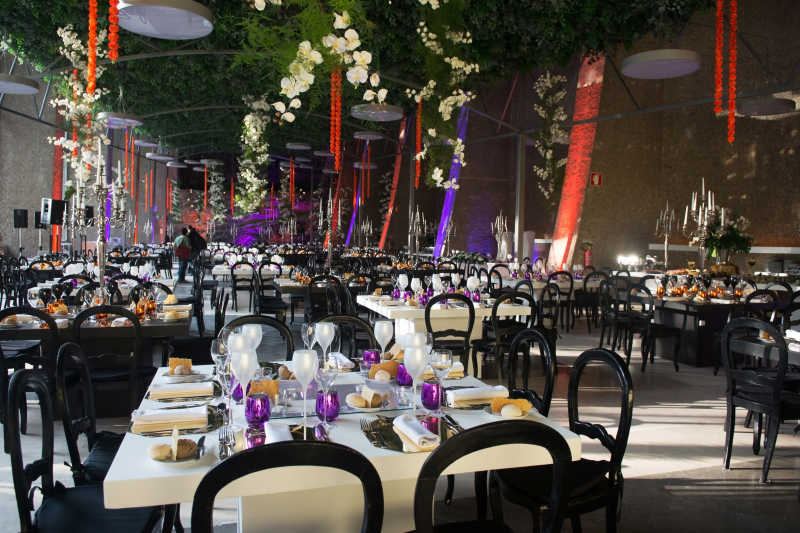 婚宴活动装饰现场