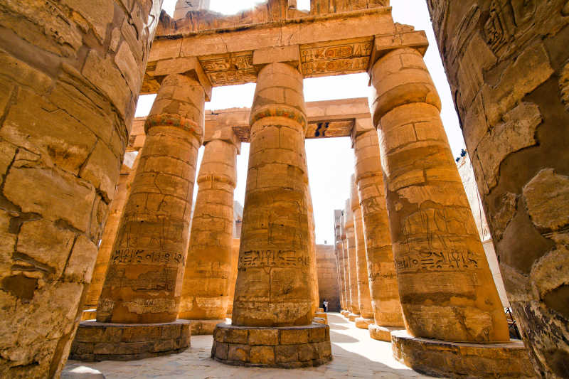 埃及的卢克索寺庙