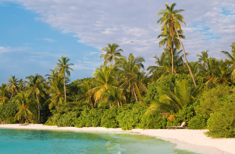 景色宜人的热带岛屿