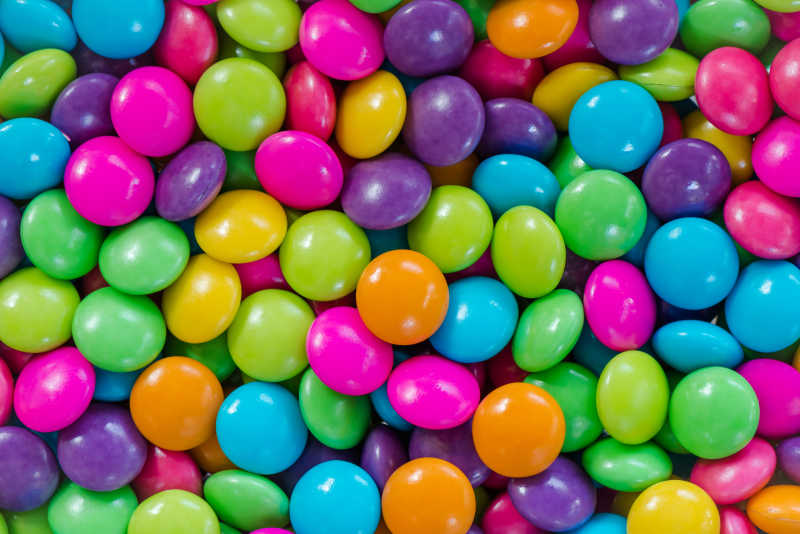 彩虹糖果是背景图