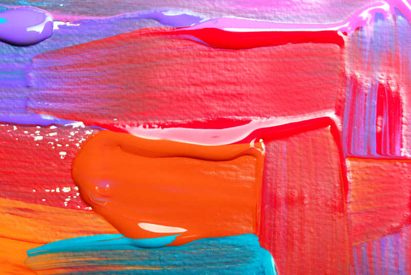 手绘抽象艺术背景