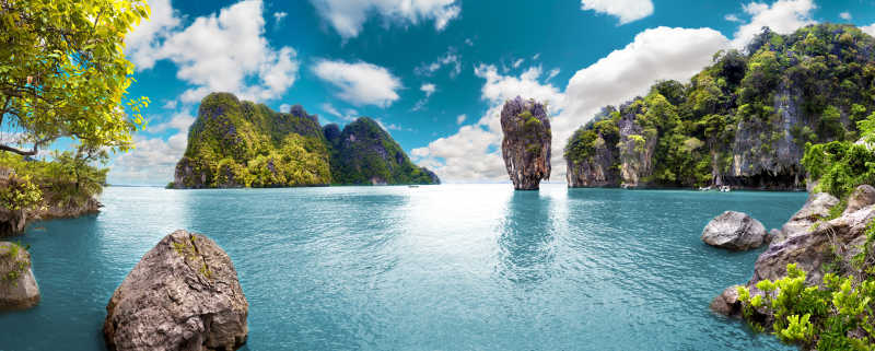 泰国海岛风的自然风光