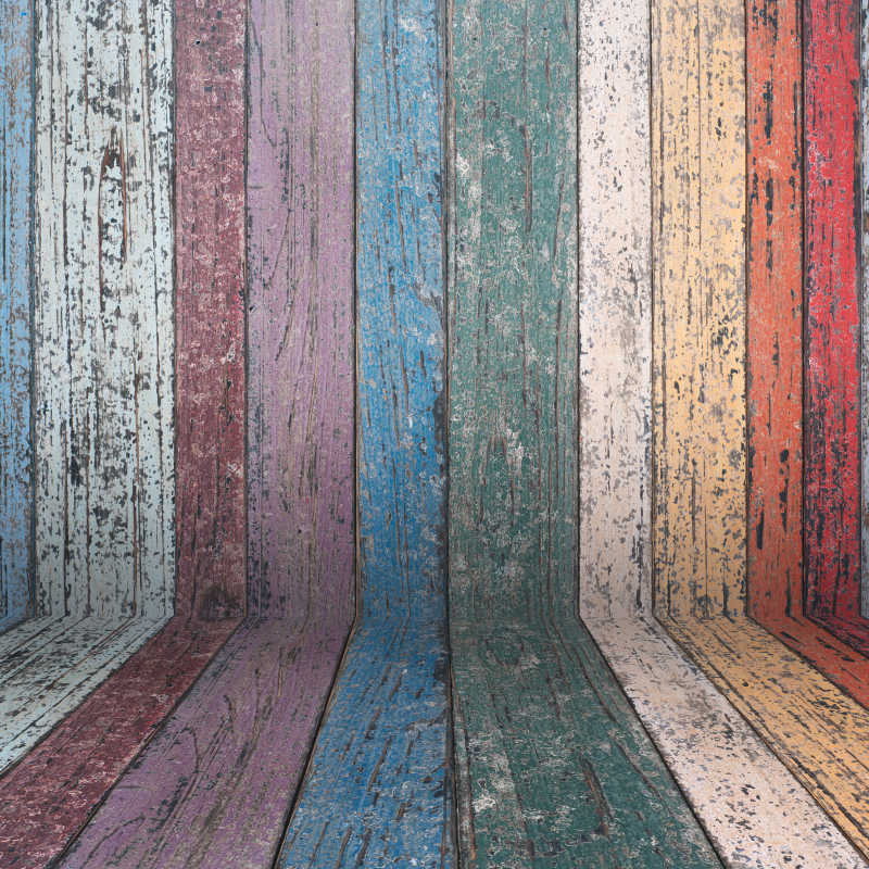 五彩的木质纹理