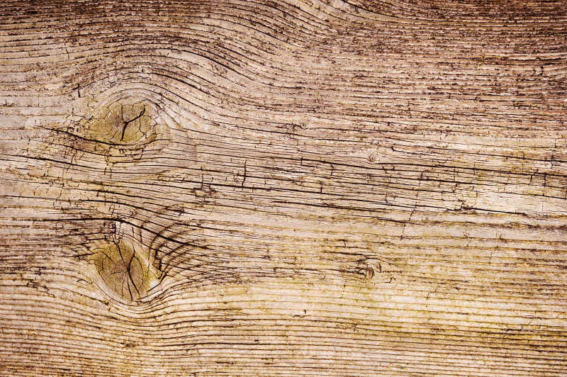 纹理清晰的老旧木板