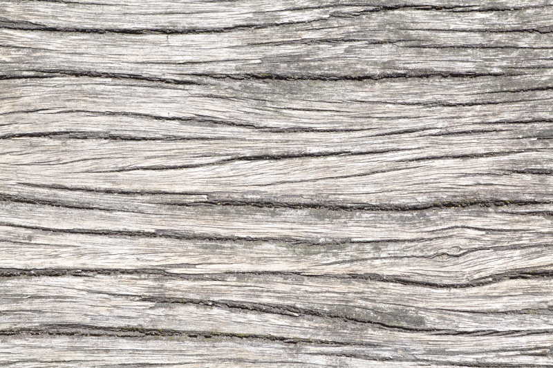 白色旧木板上的纹理