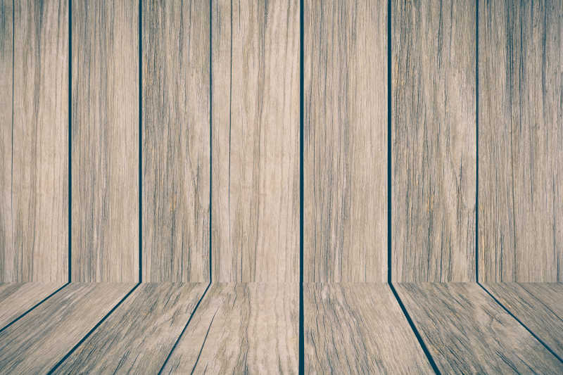 老旧的棕色木板纹理和背景