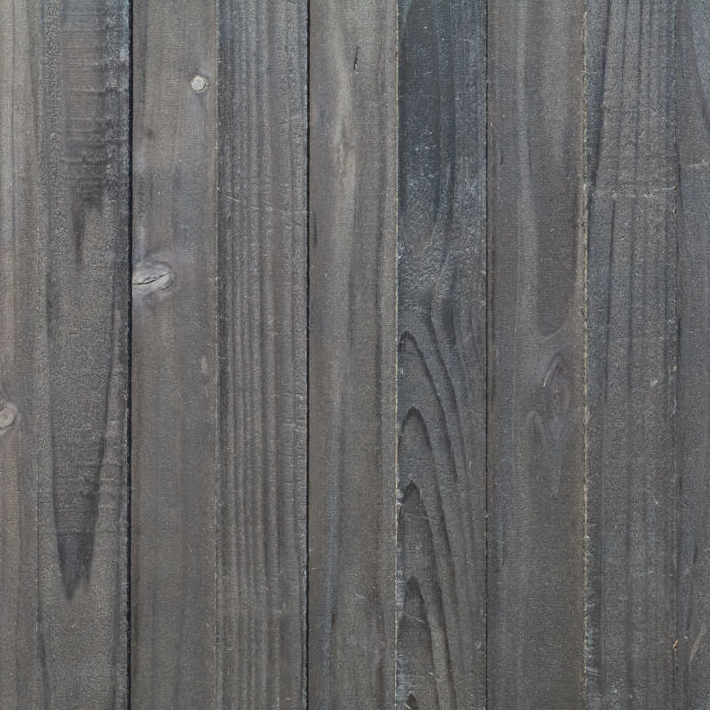 无缝黑木栅栏纹理