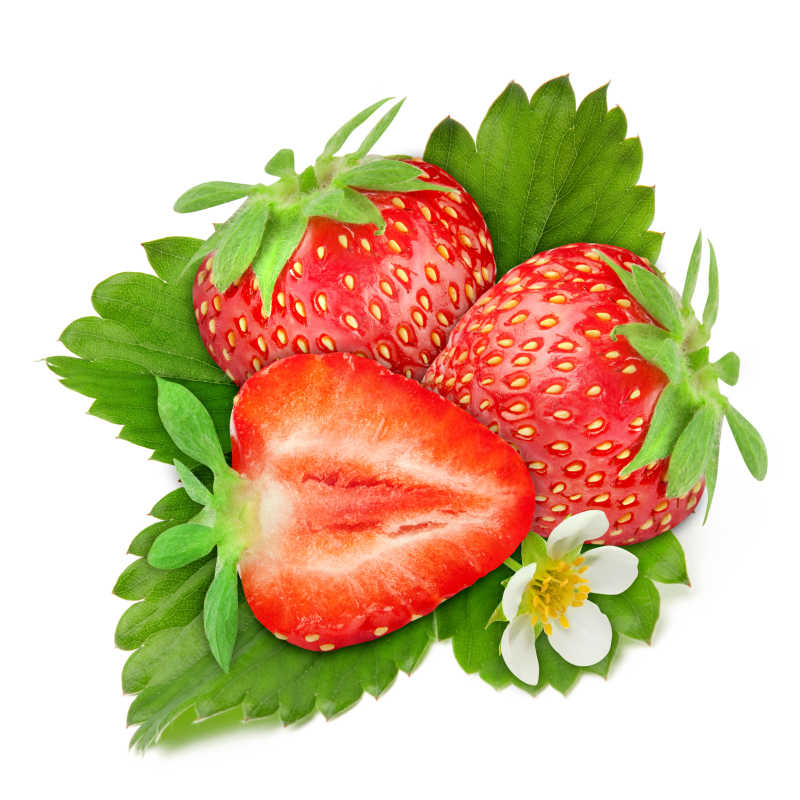 新鲜美味的草莓