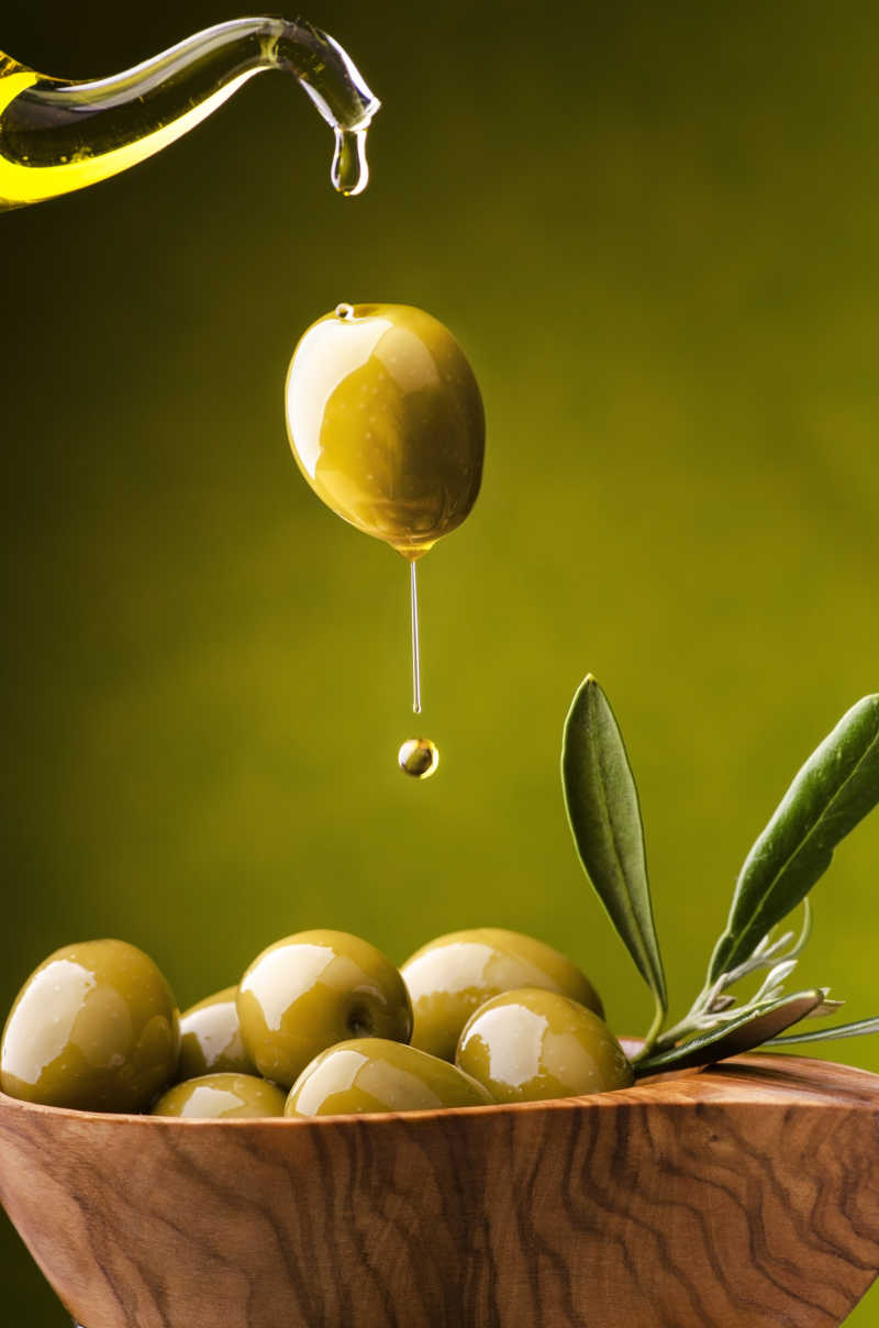 天然营养的橄榄油