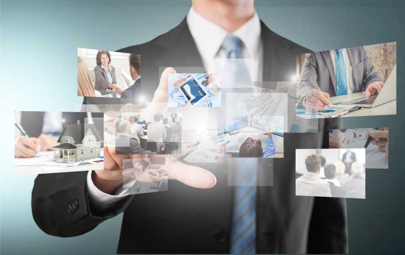 商业媒体传播信息