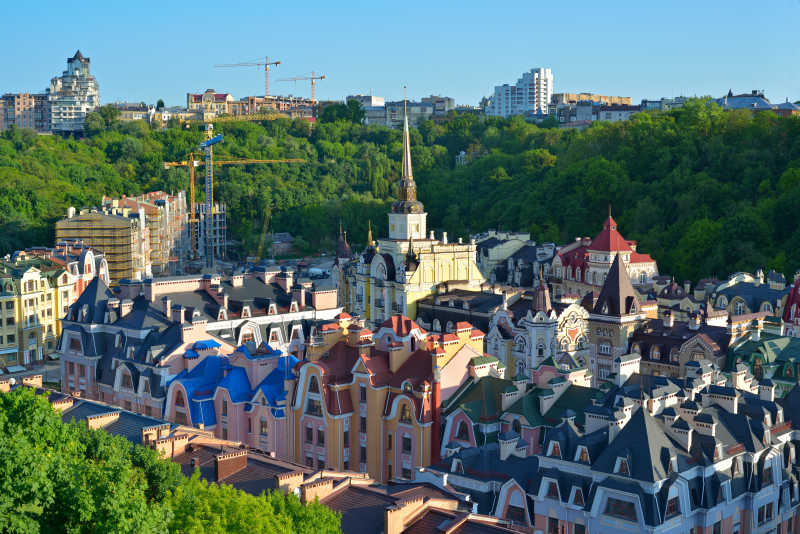 古老的基辅街道