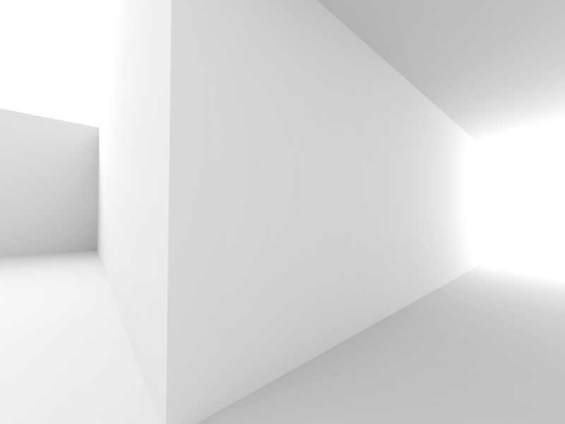 3d抽象立体建筑背景