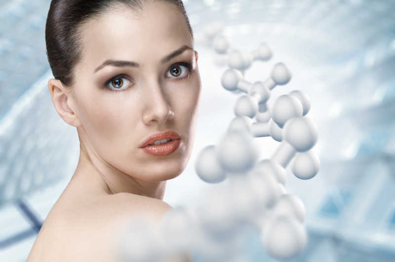 美女健康皮肤写真