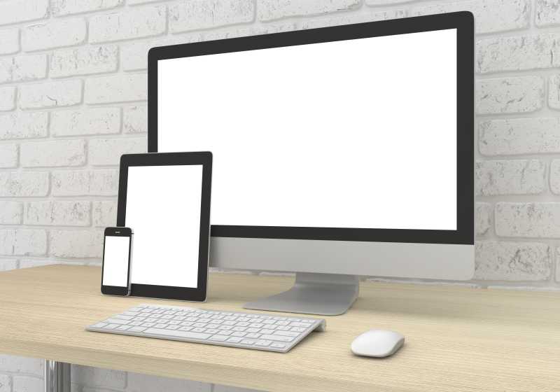 电脑ipad和智能手机模板