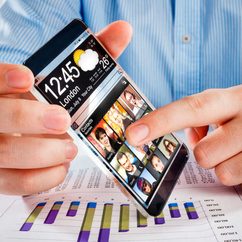 向大家展示智能手机操作