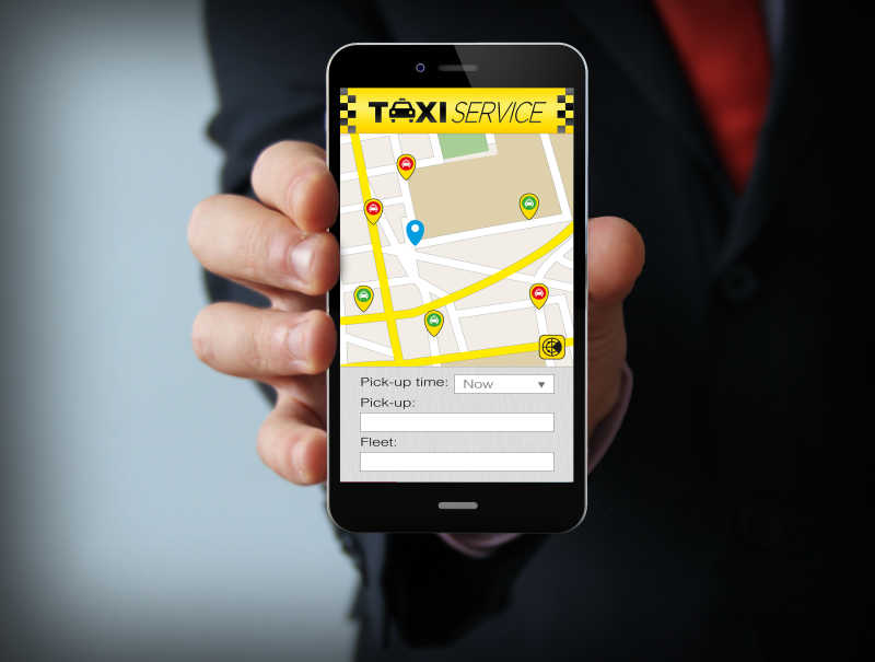 展示出租车网上软件